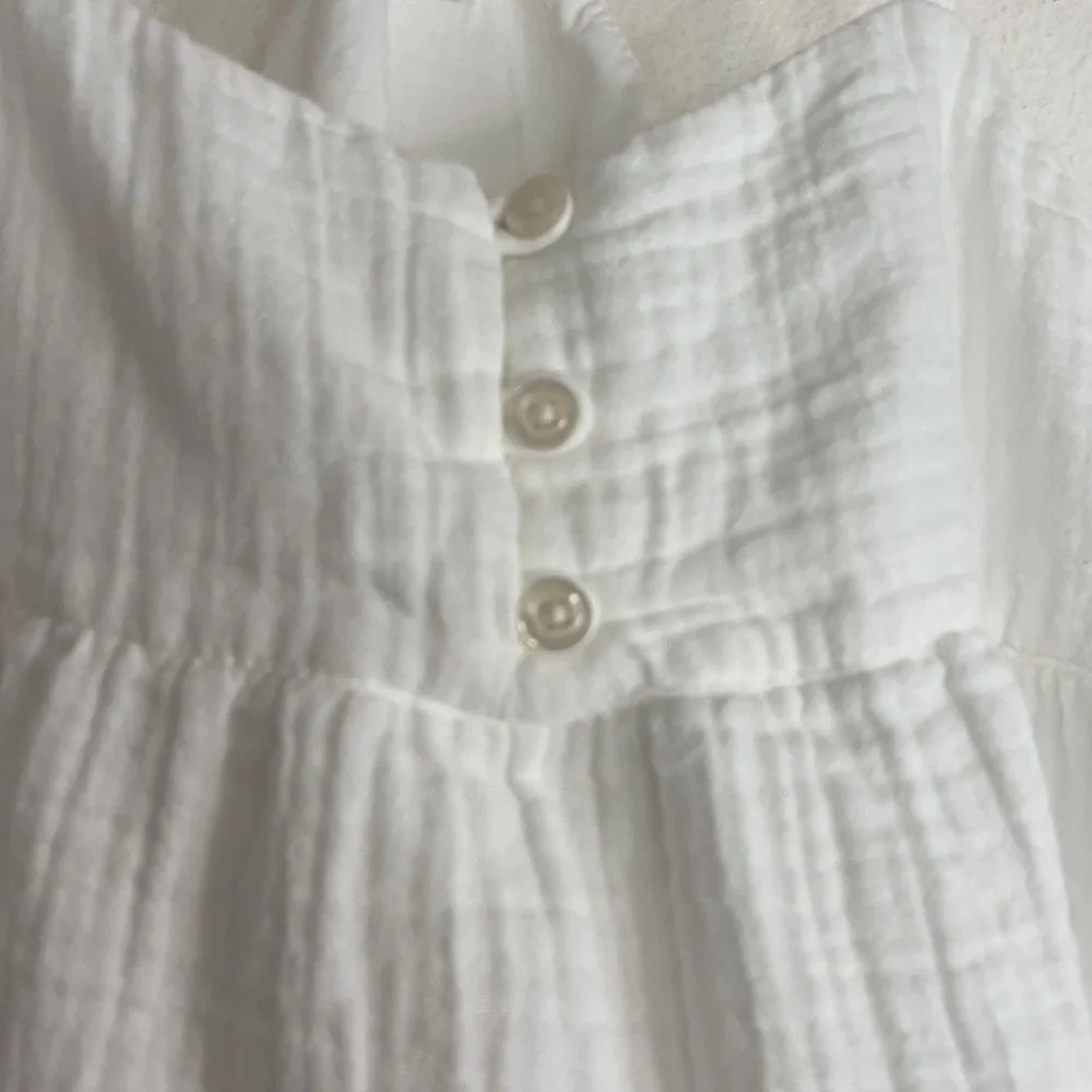 Gap Cotton peplum tank top XL
